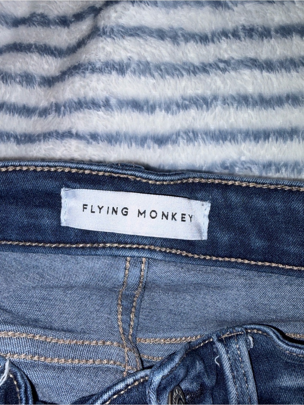Flying Monkey Women's Medium Blue Denim Jeans